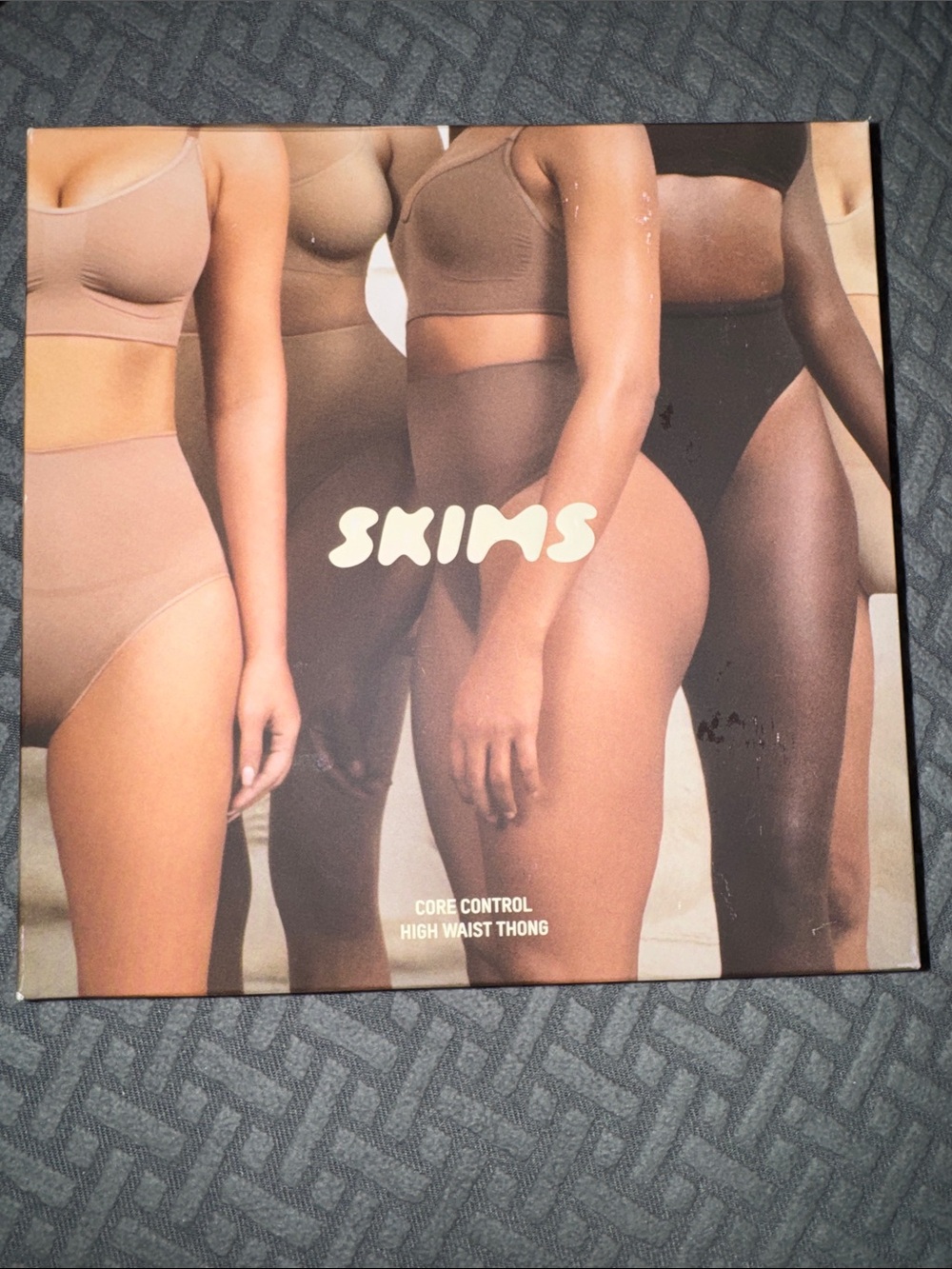 SKIMS High Waist Core Thong - Mixed Nude Shades